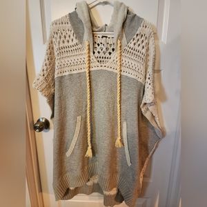 Free People Crocheted Shirt